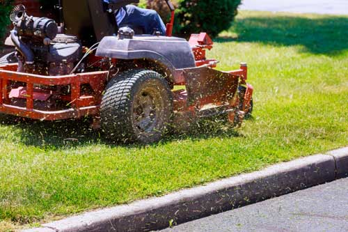 lawn-mowing